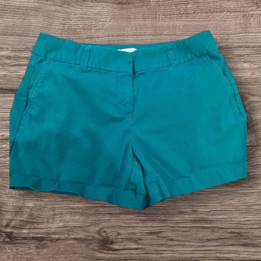 LOFT OUTLET EUC WOMENS 4” SHORTS BLUE SUMMER CASUAL BOTTOMS DRESSY BEACH SIZE 4